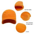Winter Polar Fleece Beanie Hat Warm Slouchy Earmuffs Riding Hat Thermal Windproof Running Cycling Cap for Men Women. 
