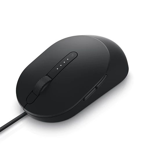 Dell 5 Buttons Laser Wired Mouse MS3220 - Black
