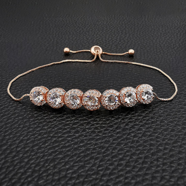 2023%20New%20Luxury%20Green%20Pink%20Rose%20Gold%20Silver%20Color%20CZ%20Bracelet%20Bangle%20for%20Wedding%20Women%20on%20Hand%20Gift%20Jewelry%20Wholesale%20Bulk%20S5243%20-%20Image%204