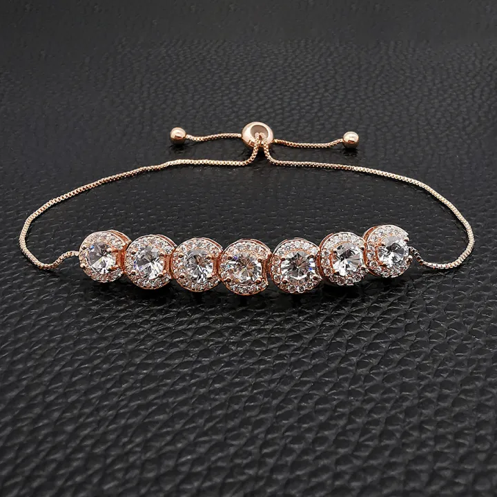 2023%20New%20Luxury%20Green%20Pink%20Rose%20Gold%20Silver%20Color%20CZ%20Bracelet%20Bangle%20for%20Wedding%20Women%20on%20Hand%20Gift%20Jewelry%20Wholesale%20Bulk%20S5243%20-%20Image%204