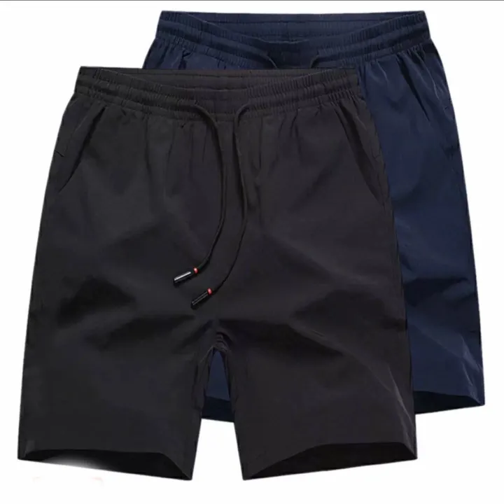 (%20Set%20Of%202%20Pcs)Men's%20Summer%20Stretchable%20Comfortable%20Wrinkle%20Half%20Pant%20-%20Fashion%20%7C%20Men's%20Wear%20%7C%20Half%20Pants%20%7C%20-%20Image%202