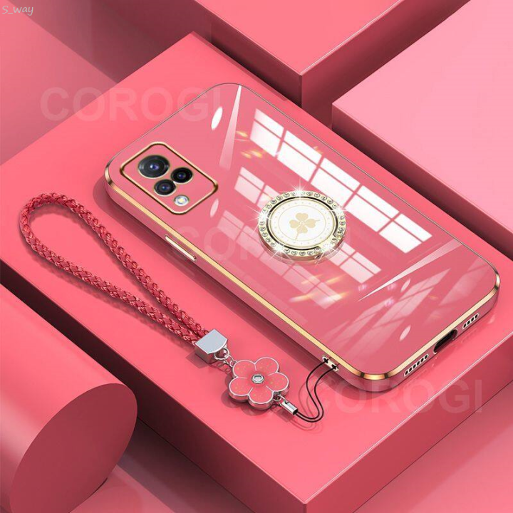 S_way%20For%20Vivo%20V21%20/%20Vivo%20V21e%204G%20/%20Vivo%20Y73%20Back%20Cover%20with%20Lanyard%20Rhinestone%20Ring%20Stand%20Luxury%206D%20Plating%20Frame%20Shiny%20Bling%20Cases%20Soft%20Silicone%20Square%20Protective%20Phone%20Case%20for%20Girls%20-%20Image%202