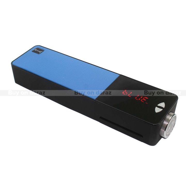 Kisonli%20%20Led%20-809%20Wireless%20Bt%20Clock%20Stereo%20Speaker%20With%20Mobile%20Holder%20-%20Image%205