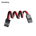 Sutuiying Rc Aircraft Model Four Axis/six Axis Accessories Male To Male Servo Fifty percent discount Extension Line Flight Control Connection Line 10/15/20/30/50. 