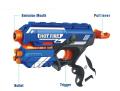 Storio Blaze Storm Hot Fire Soft Bullet Gun Toy with 10 Safe Soft Foam Bullets. 