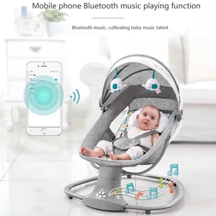 3%20In%201%20Deluxe%20Electric%20Auto%20Swing%20Baby%20Rocker%20-%20Image%206