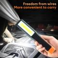 Luxury Portable COB LED Working Light Type-C Car Garage Mechanic Lamp Charging Flashlight Magnetic Torch Emergency Light Warning Light. 