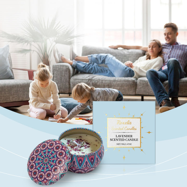 Roxelis%20%20Lavender%20Scented%20Candle%20%20%20Aromatherapy%20Candle%20Fresh%20Light%20Elegant%20Romantic%20Atmosphere%20Daily%20Home%20Fragrance%20Long-lasting%20Scent%20-%20Image%202