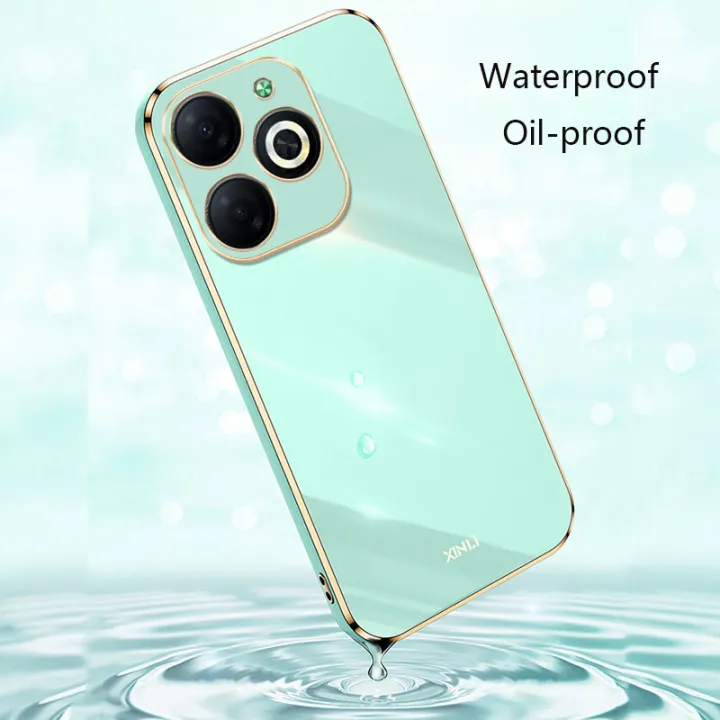 Biruiqu%20for%20Infinix%20Smart%208%20Back%20Cover%20Luxury%206D%20Plating%20Frame%20Shiny%20Bling%20Phone%20Pounch%20Soft%20Silicone%20Square%20Phone%20Case%20-%20Image%204