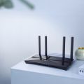 TP-Link Wi-Fi 6 Router Archer AX10 Triple-Core CPU, Gigabit, Dual-Band OFDMA, MU-MIMO, Compatible with Alexa, Wireless Dual Band Router, Black. 