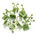 10PCS Invisible Plants Holder Greenhouse Bracket Wall Sticky Hook Plant Clip Wall Vines Rattan Clamp. 