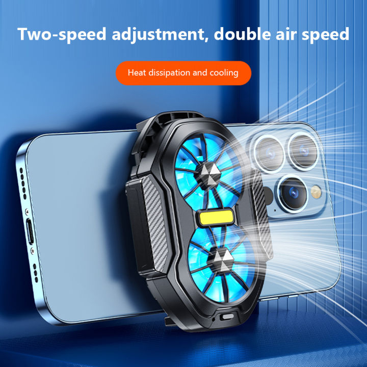 FS01%20Dual%20Fan%20Mobile%20Phone%20Cooler%20Plug-in/Rechargeable%20Mobile%20Phone%20Radiator%20Game%20Air%20Cooling%20for%20Android%20IOS%20PUBG%20Game%20Cooler%20-%20Image%204