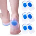 Multicolour Comfort Heel Cups Pressure Relief & Soft Shock Absorption Silicone Heel Pad. 