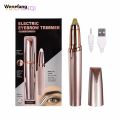 Wenefang Electric Eyebrow Trimmer Eye Brow Shaper Pencil Face Hair Remover Portable For Women Makeup Painless Automatic Eyebrow Shavers Depilator. 