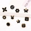 10Pcs/Set Korean Fashion Pearl Small Brooch Pin Clothing Decoration Accessories Creative Fixed Clothes. 