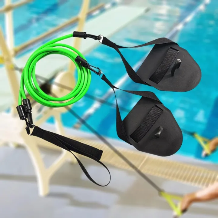 Pool Rope Exerciser Tension Rope Arm Strength Trainer Wall Pulley Pull Strap Hand Web ...