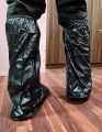 Reusable Long Waterproof Dustproof Rain Shoe Cover with Anti Slip Sole. 
