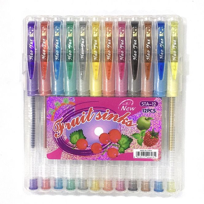 Glitter Pens 12 Different Colors