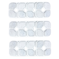12PCS Cat Fountain Filter Water Fountain Triple Filtration System for Pet Water Dispenser Fountain Replacement Parts Accessories Cat Drink. 