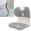 Premium Lumbar Support Petal-Shaped Office Chair Cushion – Breathable Fabric , Posture Corrector , Waist & Hip Comfort , Polypropylene Sponge. 