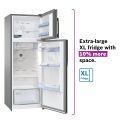 BOSCH Refrigerator 2 Door 290 L Sparkly Steel CTC29S04DI. 