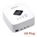 Nail Tool Automatic Sensor Nail Dryer Removable Bottom Cordless Design UV Light US Plug 3 Timer Setting UV Led Lamp for DIY Nail Care. 