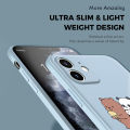 UCUC for Realme 9 Pro / OnePlus Nord CE 2 Lite 5G Back Cover Three Little Bears Soft Thin Liquid Silicone Phone Case. 