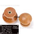Difutagui 1 Pc Wood Kitchen Wardrobe Cabinet Cupboard Knobs Bargain price Handles Drawer Pull Handle (38mm 33mm diameter). 