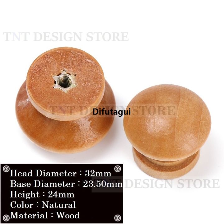 Difutagui%201%20Pc%20Wood%20Kitchen%20Wardrobe%20Cabinet%20Cupboard%20Knobs%20Bargain%20price%20Handles%20Drawer%20Pull%20Handle%20(38mm%2033mm%20diameter)%20-%20Image%206