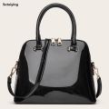 Sutuiying 2025 New Patent Leather Women Bag Handbag Fashion Shoulder Luxury Bag Crossbody High Quality Daily Commuter Bag women. 