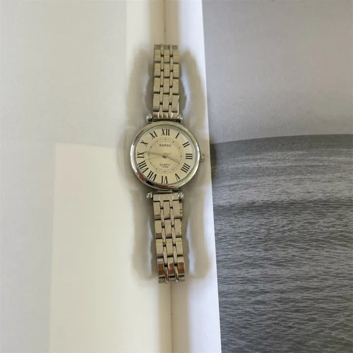 BEIRUTE%20Steel%20Band%20Women's%20Watch%20Cool%20Versatile%20Fashion%20Small%20Silver%20Watch%20-%20Image%202