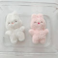 Cute Plush Fabric Rabbit Brooch Cute Rabbit Bag Clothing Sock Badge Pins Podazz. 