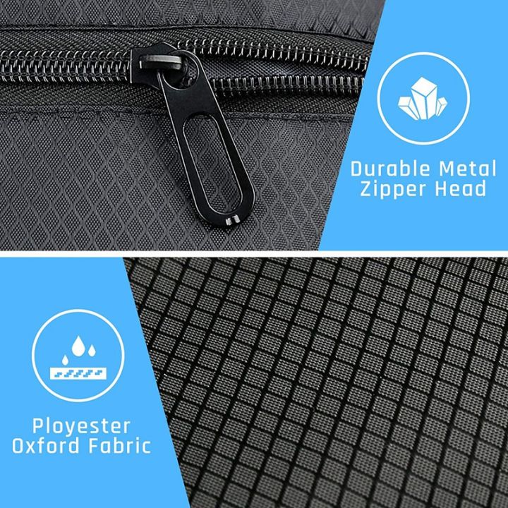 Drawstring%20Backpack%20Sports%20Gym%20Bag%20for%20Women%20Men%20Children%20Large%20Size%20with%20Zipper%20Bottle%20Mesh%20Pockets%20Black%20-%20Image%205