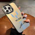 【 Ready Stock+Fast Delivery 】MESSi Football Electroplate Phone Case Suitable For iPhone 17 16 15 14 13 12 11 Pro Max 7 8 14 15 16 Plus 17 Air 12 13 Mini X Xr Xs Max Silver IMD Cover. 