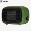 BASEUS Warm Little Fan Heater Small Warm Air Conditioning - Green/EU Plug. 