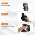 Portable Detachable Dust Collector 2 In 1 Wall Electric Drilling Dust Collector Laser Level Electric Self-mounting Vacuum Sucker Drilling Dust Collector 360° Lasing with 2 Horizontal Bubbles. 