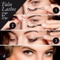 SKONHED 5 Pairs Eye Makeup Tools Thick Cross Wispy False Eyelashes Natural Long Eye Lash Extension 3D Soft Mink Hair. 