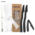Sutuiying Professional Beard Styling Template Adjustable Beard Shaping Fashion Kits Practical Men Shaving Tool Sets Non-slip Styling Tool. 