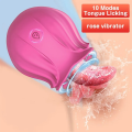 Rose Toy for Women Upgraded Adult Toys  with 10 Licking Vibrator Thrusting Dild o G Spot Vibrators Clitoral Nipple Stimulator for Couples Pleasur. 