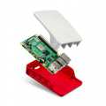 Official Raspberry Pi 4 Case-Red-White. 