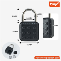 Tuya Bluetooth Smart Fingerprint Door Lock Keyless Quick Unlock Anti Theft Padlock IP67 Waterproof Home Securit Lock-A Easy Install. 