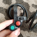 FORIDE 2X Motorcycle Handlebar Switch Electric Bike Scooter Horn Turn Signals On/Off Button Light Switch. 