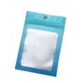 100Pcs Gradient Bags Resealable With Zipper Plastic Display Pouch Jewelry Storage Packaging Small Businesses Supplies. 