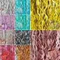 Reusable DIY Tinsel 1x2m Glitter Shimmer Backdrop Wavy Foil Fringe Curtain Party. 
