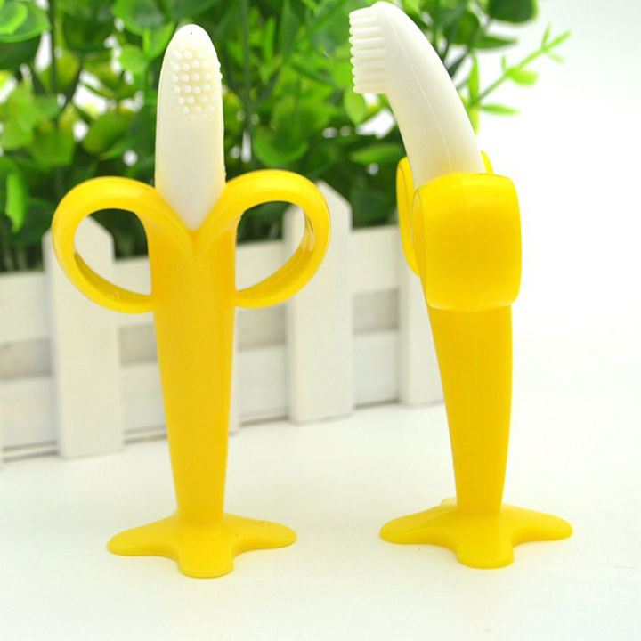 Banana%20Shape%20Baby%20Silicone%20Training%20Toothbrush%20%E2%80%93%20Safe%20Teether%20Chew%20Toy%20-%20Image%205