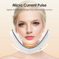 Lethe Ling Microcurrent Face Lifting Machine 5 Mode Electric V-Line Cheek Lift Up Face Slimming Massager Vibration Double Chin Face Slimmer. 