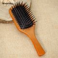 Wenefang Wooden Airbag Massage Comb Scalp Care Female Curly Hair Household High Quality High-grade Anti-static Hair Loss Large Board Makeup Comb. 