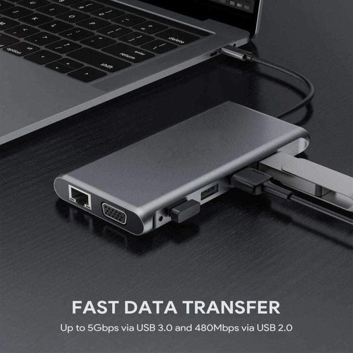 12%20in%201%20USB%20C%20Hub%20To%20Type%20C%20USB%203.0%20USB%202.0%204K%20HDMI%20VGA%20TF%20SD%20Card%20Reader%20Gigabit%20Ethernet%20LAN%20RJ45%20Audio%20Adaptor%20-%20Image%204