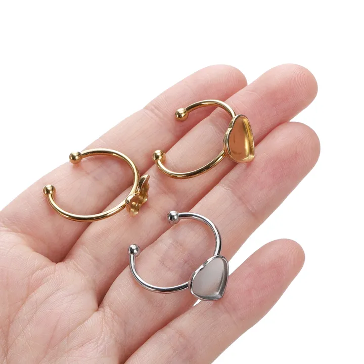 St.kunkka%205pcs%20Stainless%20Steel%20Bottom%20Bracket%20Multiple%20Shapes%20Ring%20Base%20For%20DIY%20Ring%20Jewelry%20Accessories%20Making%20-%20Image%204