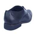 Black Leather Lace Up Black Horse Formal Shoes For Men. 